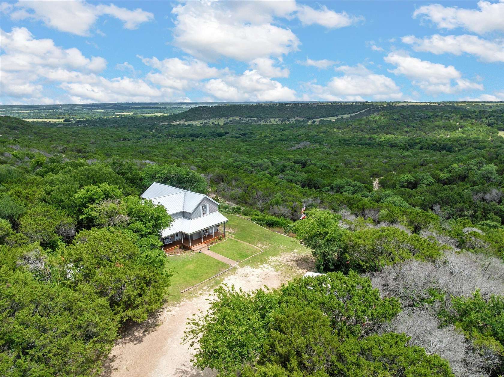 4 Acres of Land with Home for Sale in Meridian, Texas
