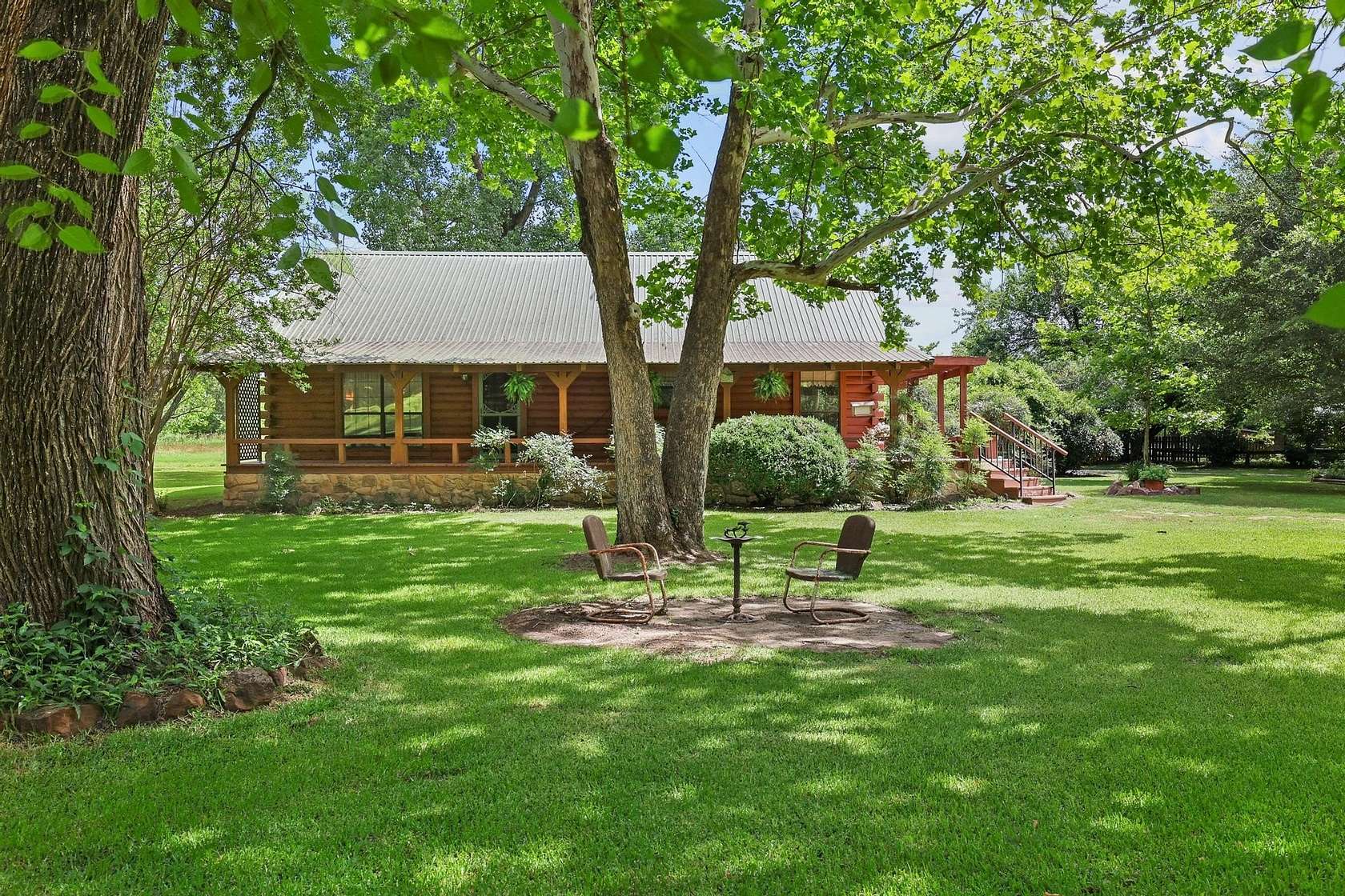 29.8 Acres of Recreational Land with Home for Sale in Colbert, Oklahoma