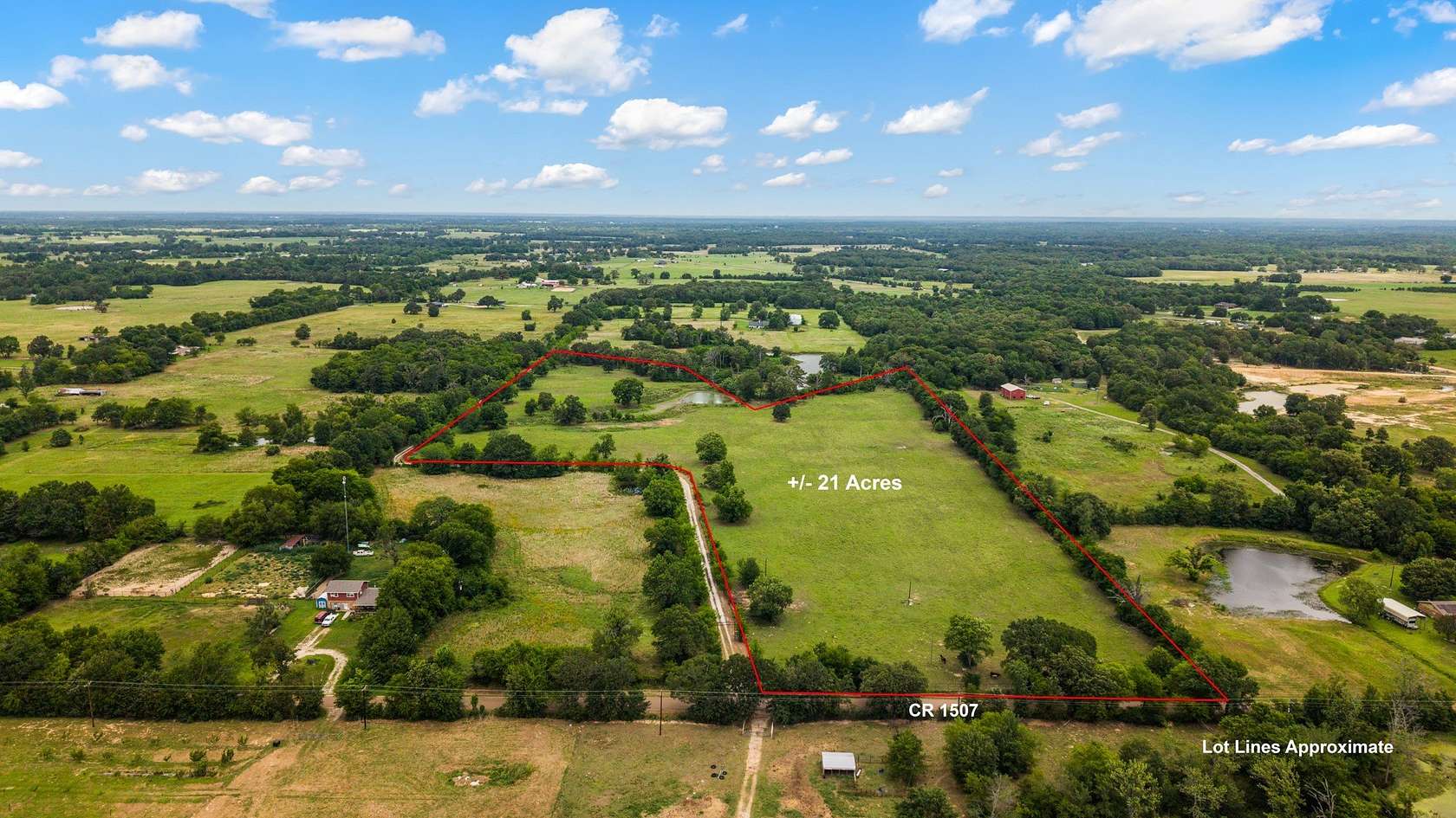 21.5 Acres of Land for Sale in Van, Texas