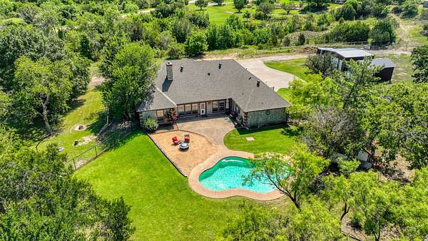 3 Acres of Land with Home for Sale in Weatherford, Texas