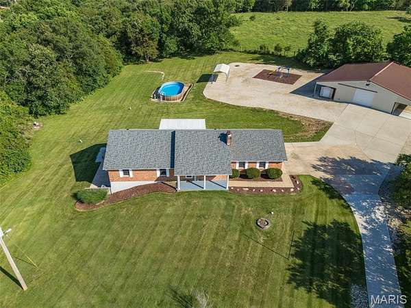 7 Acres of Land with Home for Sale in De Soto, Missouri