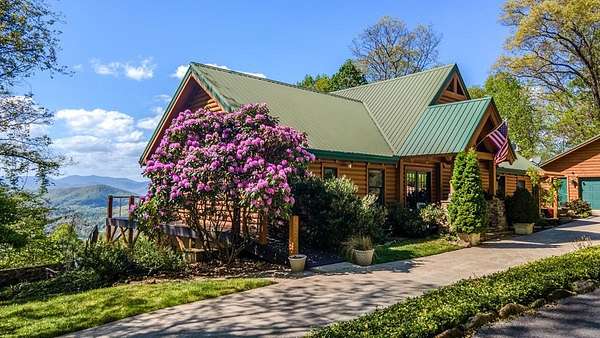 10.2 Acres of Land with Home for Sale in Franklin, North Carolina