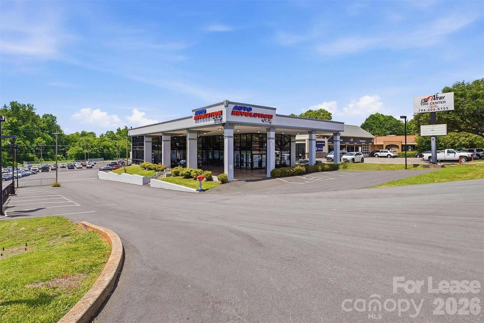 4.5 Acres of Commercial Land for Lease in Shelby, North Carolina