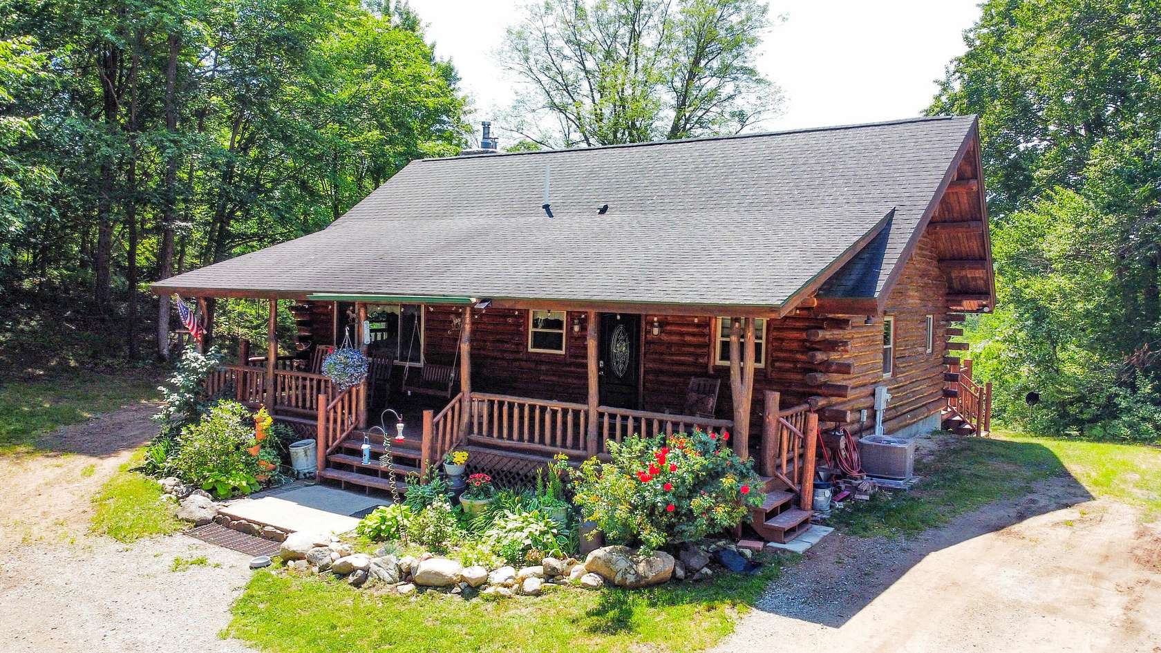 68.6 Acres of Land with Home for Sale in Irons, Michigan