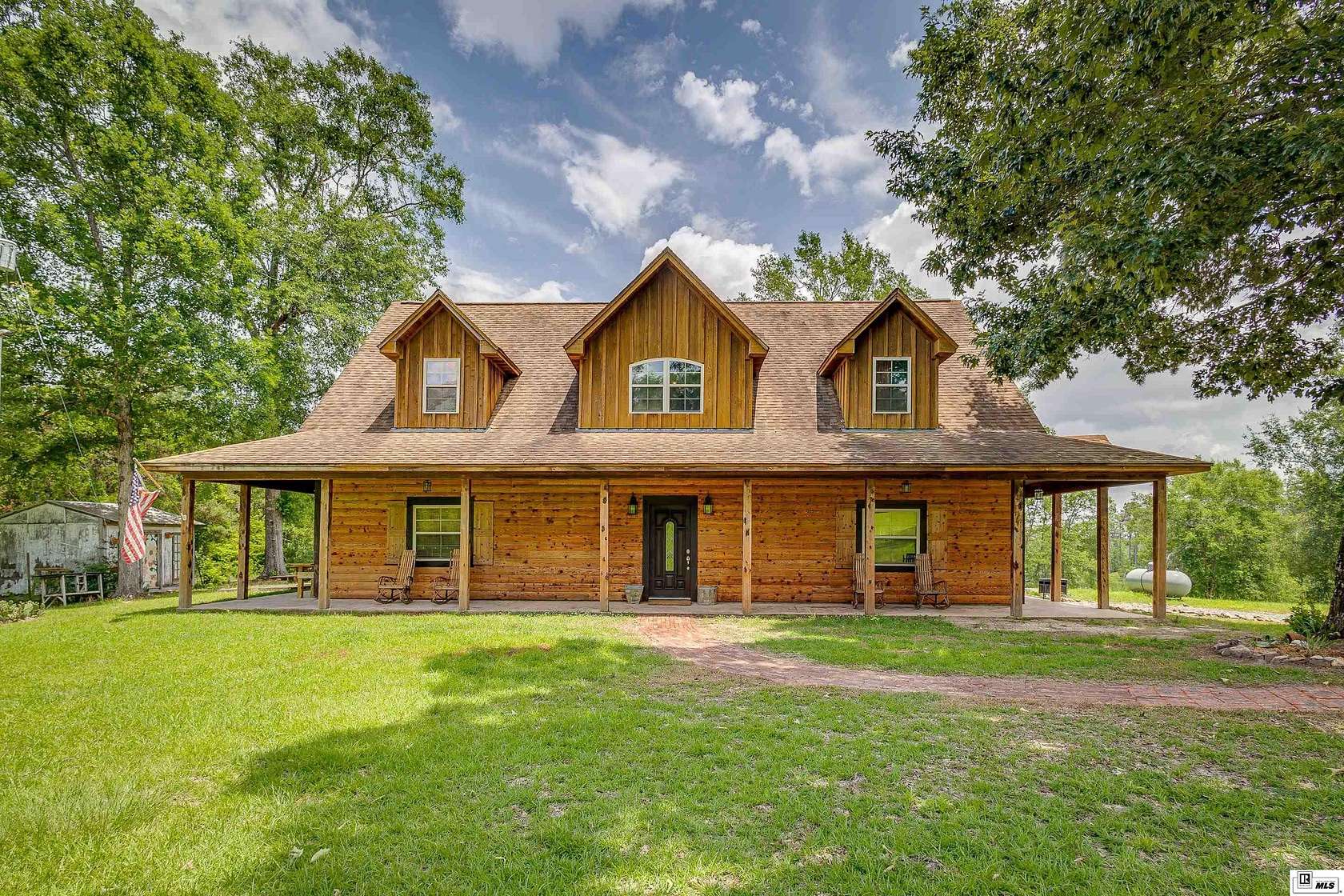 20 Acres of Land with Home for Sale in Eros, Louisiana