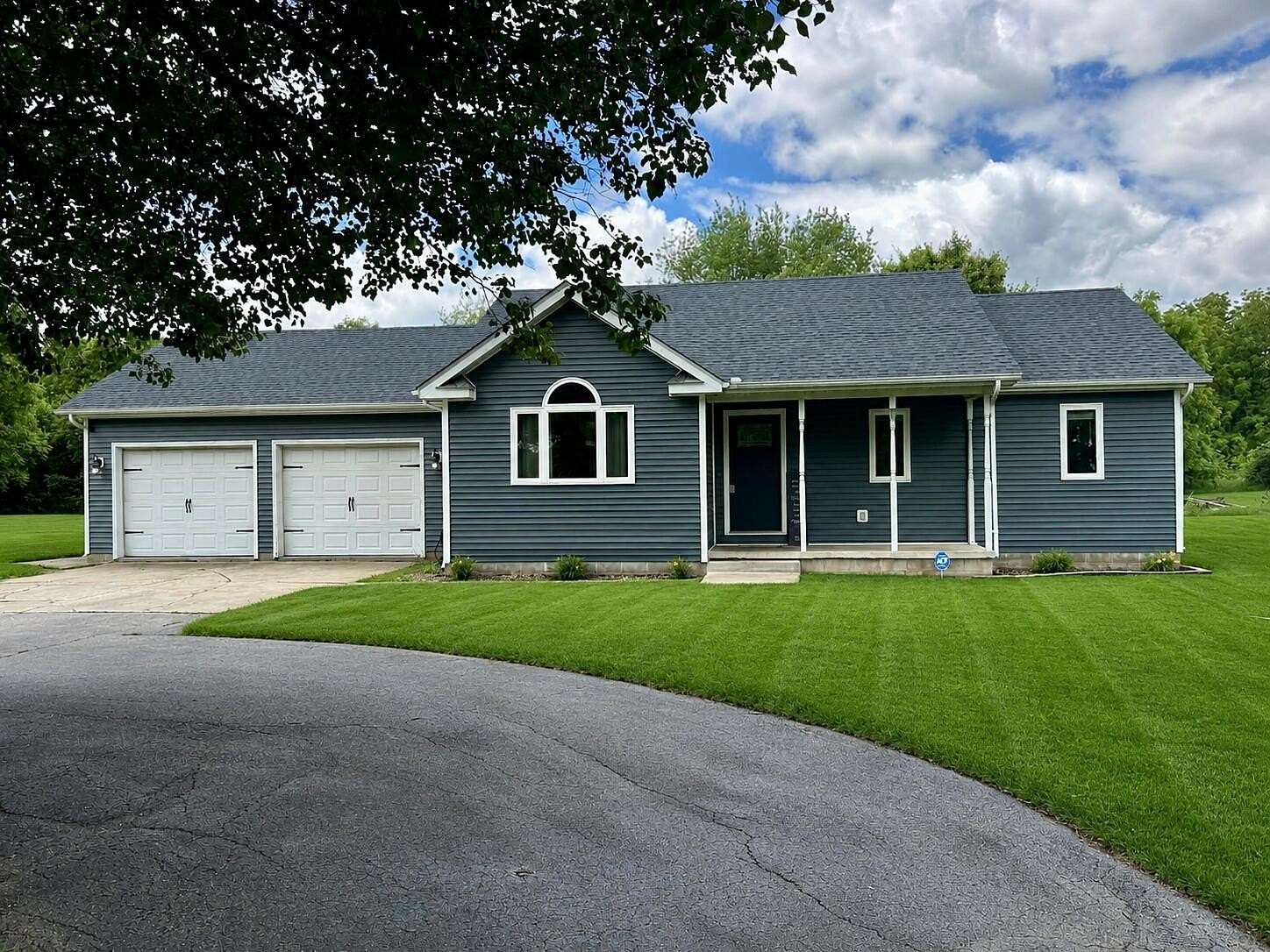 3 Acres of Land with Home for Sale in Wheatfield, Indiana