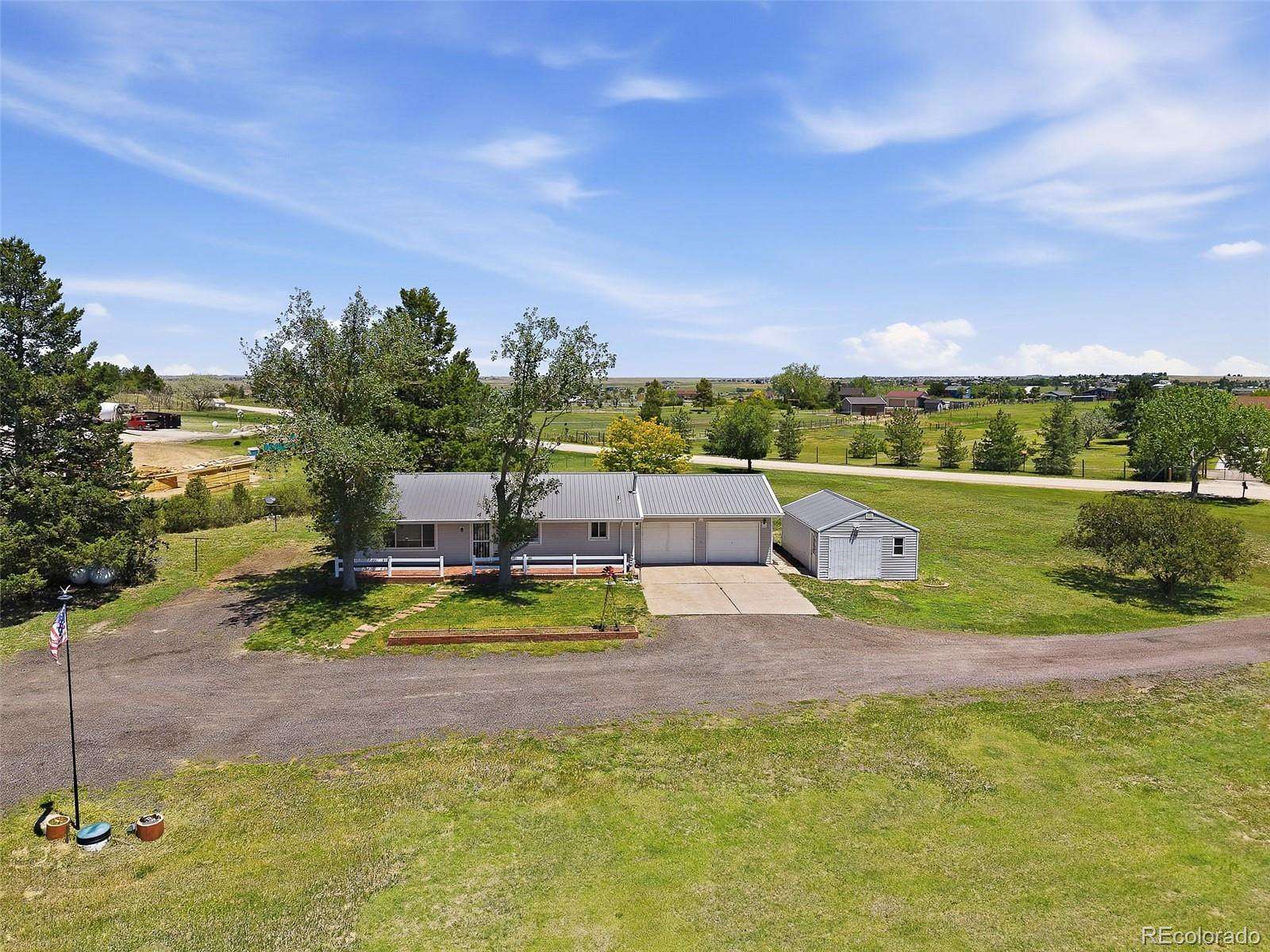 5.2 Acres of Land with Home for Sale in Parker, Colorado