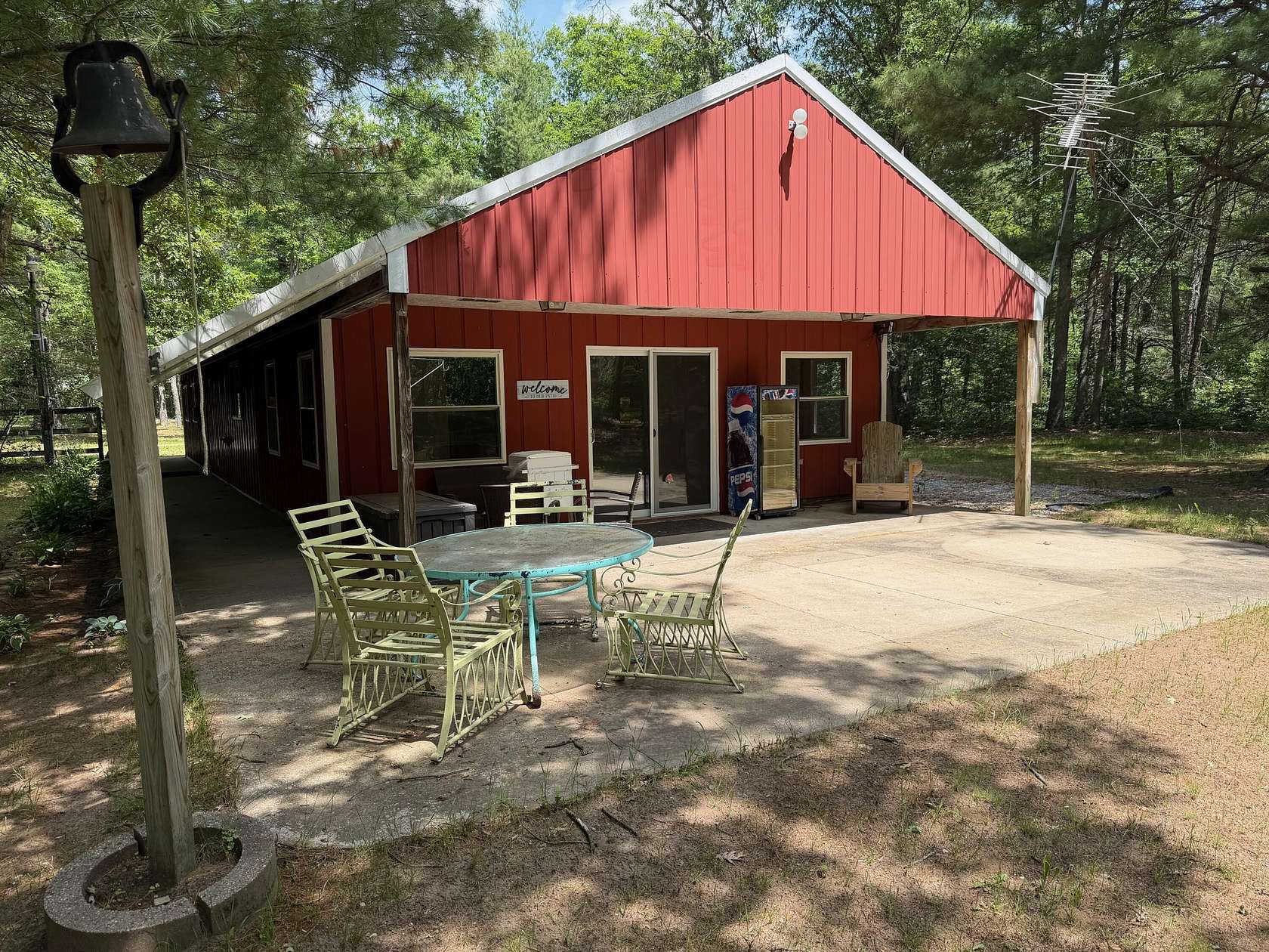 10 Acres of Recreational Land with Home for Sale in Wellston, Michigan