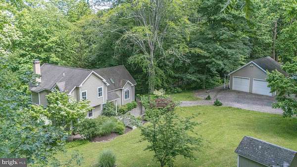 1.66 Acres of Land with Home for Sale in Washington Crossing, Pennsylvania