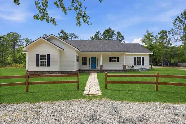 5 Acres of Land with Home for Sale in Ellabell, Georgia