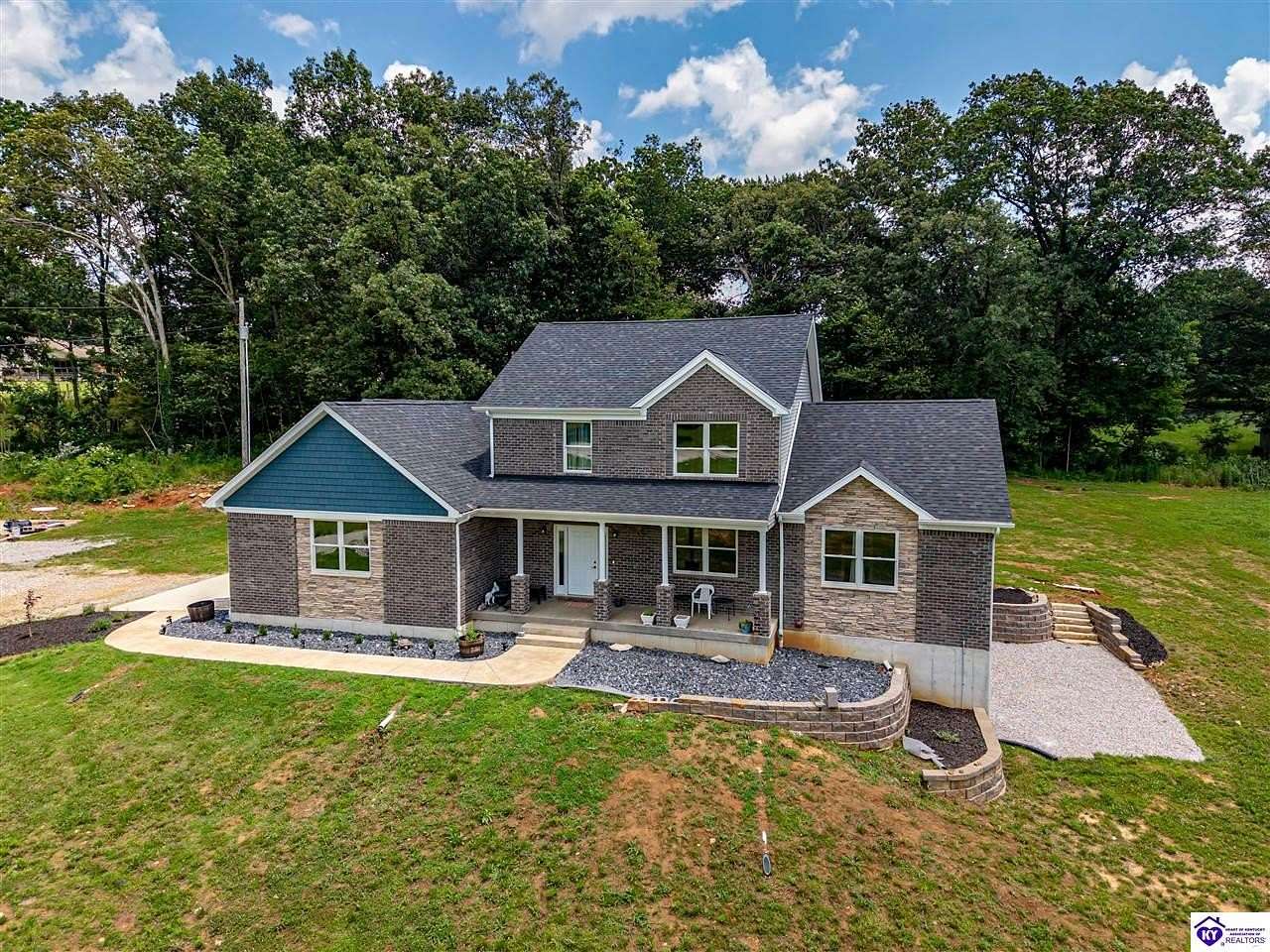 3 Acres of Land with Home for Sale in Brandenburg, Kentucky