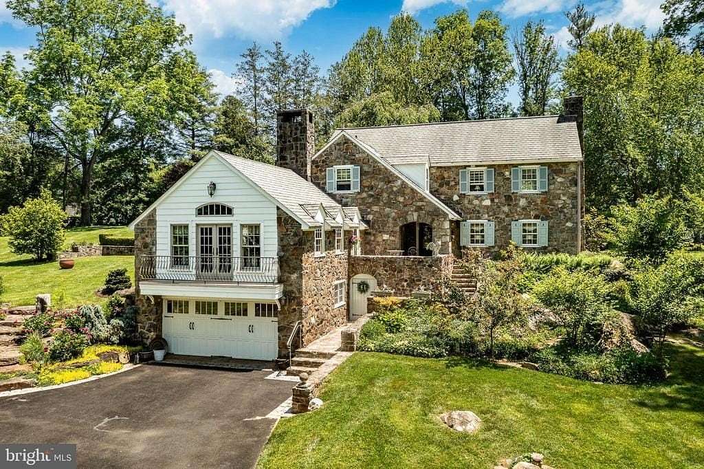 3.1 Acres of Land with Home for Sale in Glen Mills, Pennsylvania
