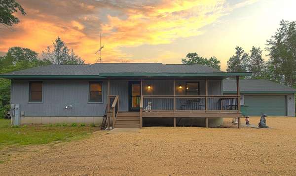 5 Acres of Land with Home for Sale in New Lisbon, Wisconsin