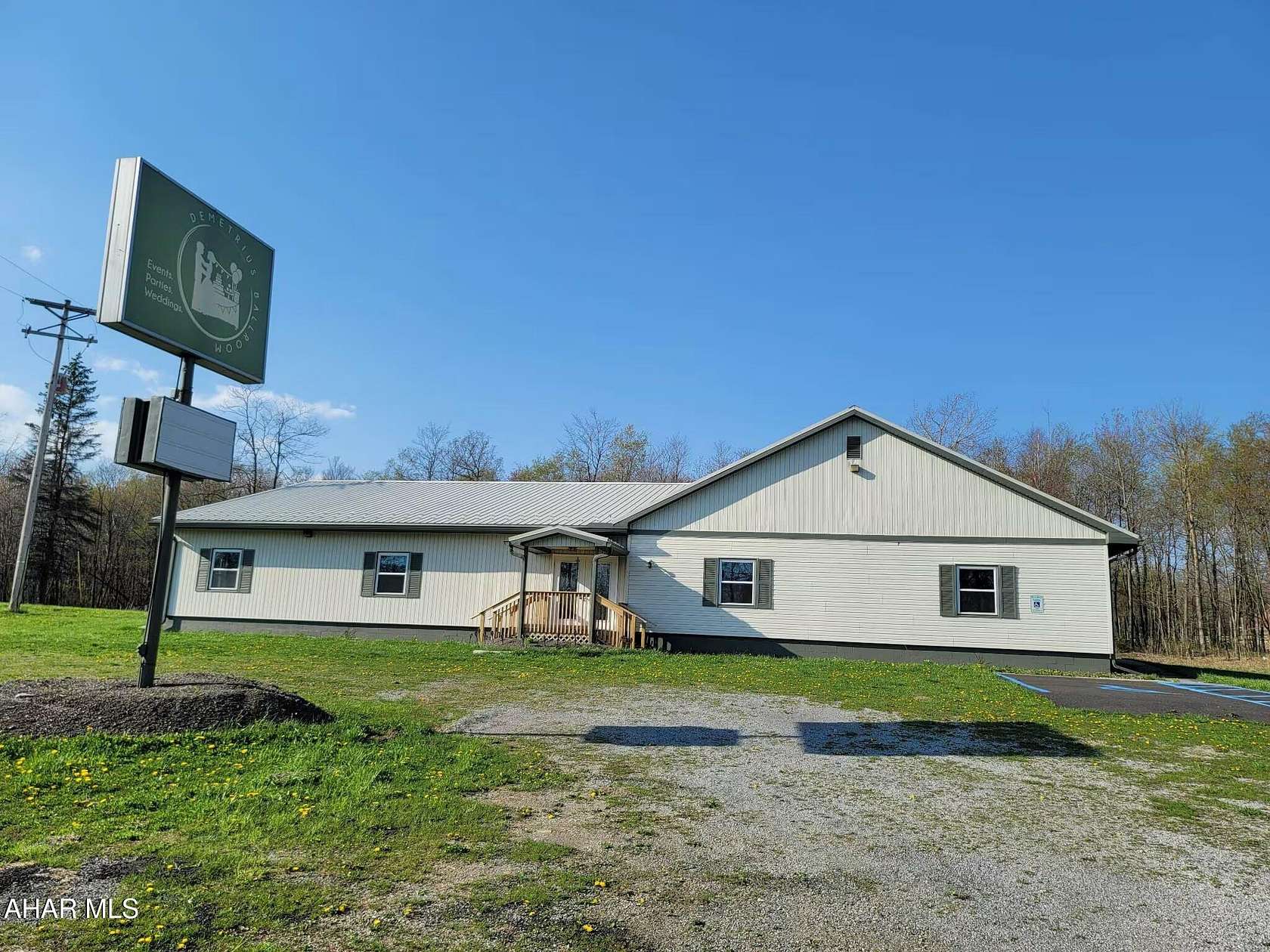 4.3 Acres of Improved Commercial Land for Sale in Ashville, Pennsylvania