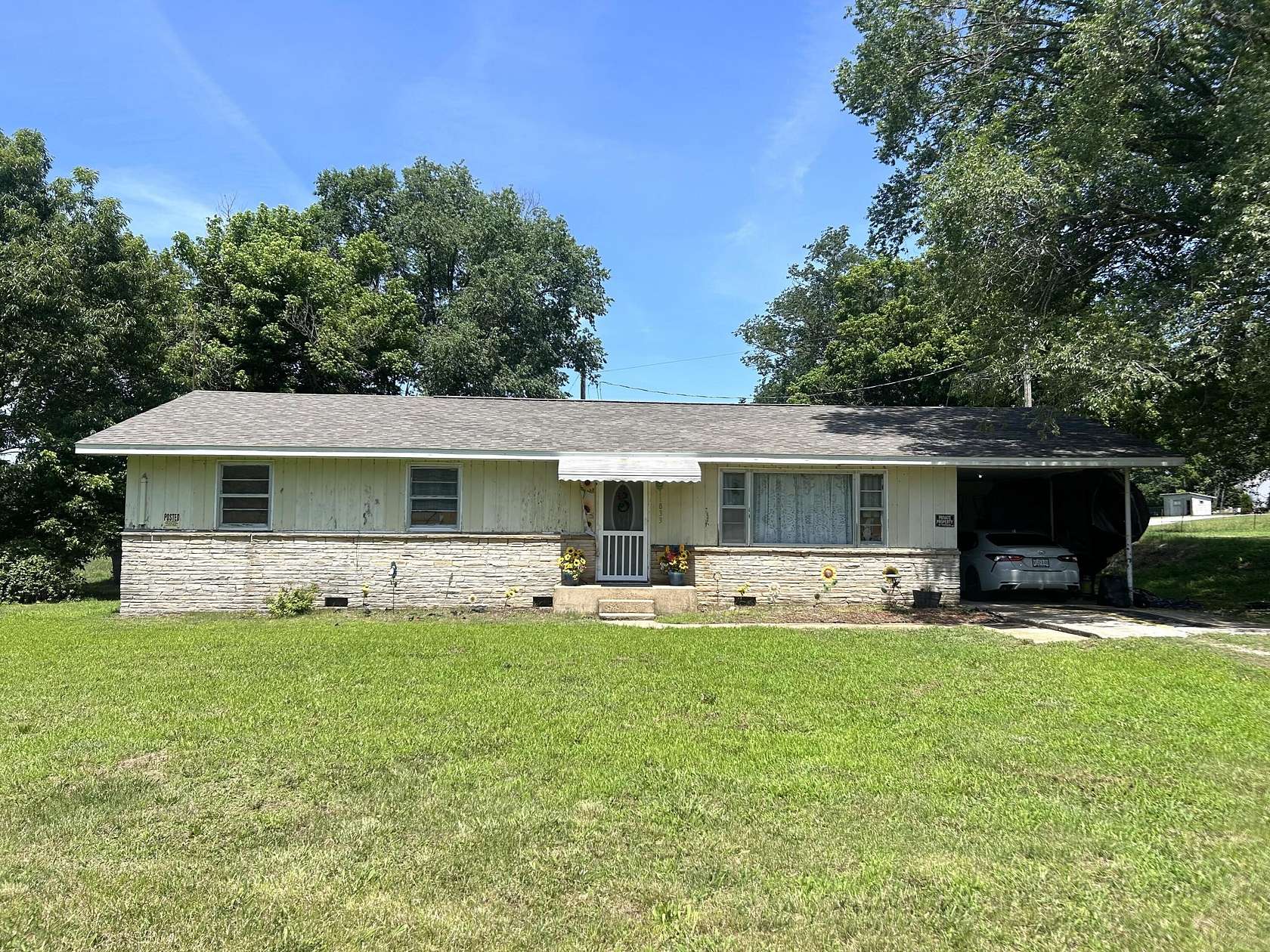 1.88 Acres of Land with Home for Sale in Thornfield, Missouri