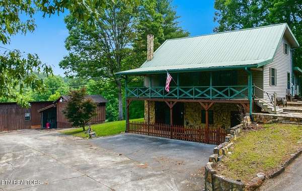 5.9 Acres of Land with Home for Sale in Copperhill, Tennessee