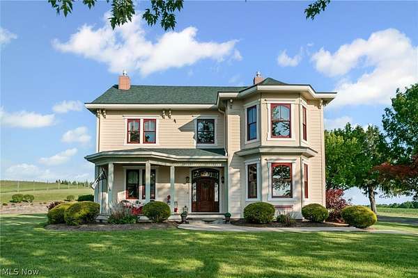 4 Acres of Land with Home for Sale in Richmond, Ohio