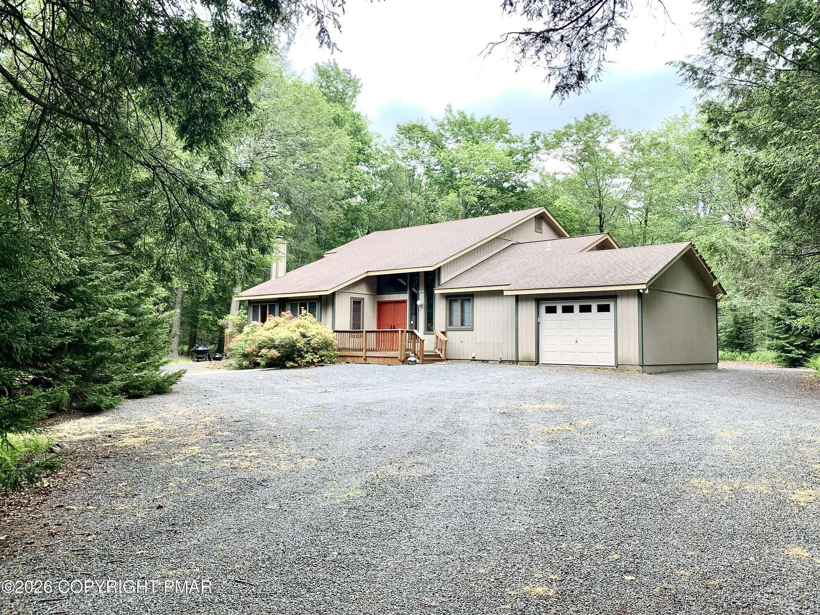 2.43 Acres of Land with Home for Sale in Pocono Lake, Pennsylvania