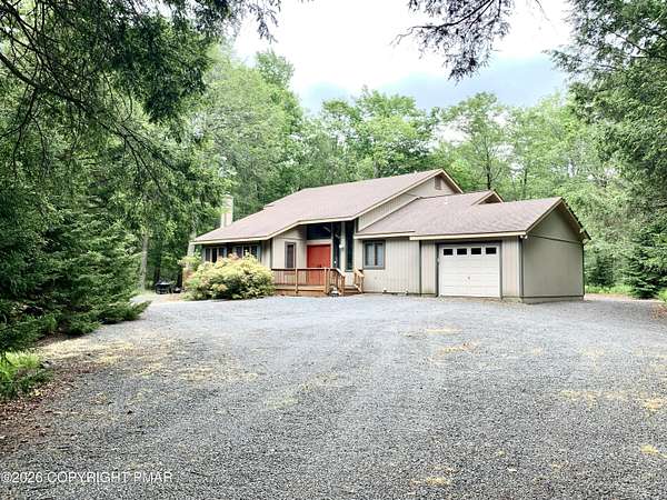 2.43 Acres of Land with Home for Sale in Pocono Lake, Pennsylvania