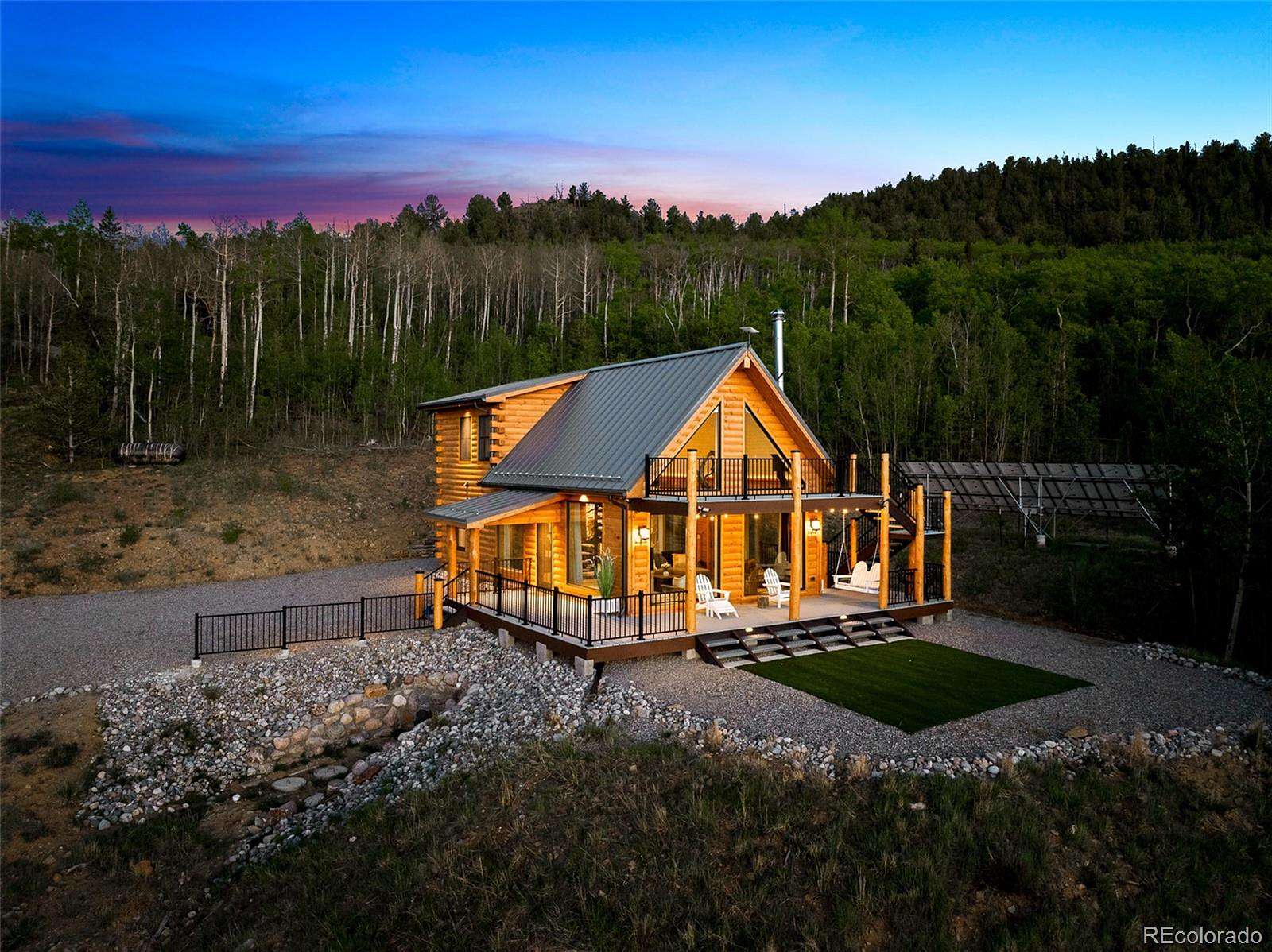 41.6 Acres of Recreational Land with Home for Sale in Como, Colorado