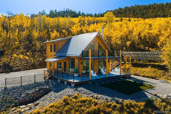 41.6 Acres of Recreational Land with Home for Sale in Como, Colorado
