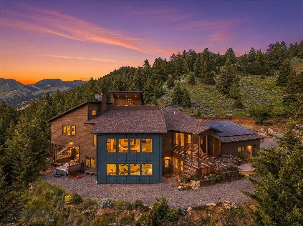 12.3 Acres of Land with Home for Sale in Bozeman, Montana