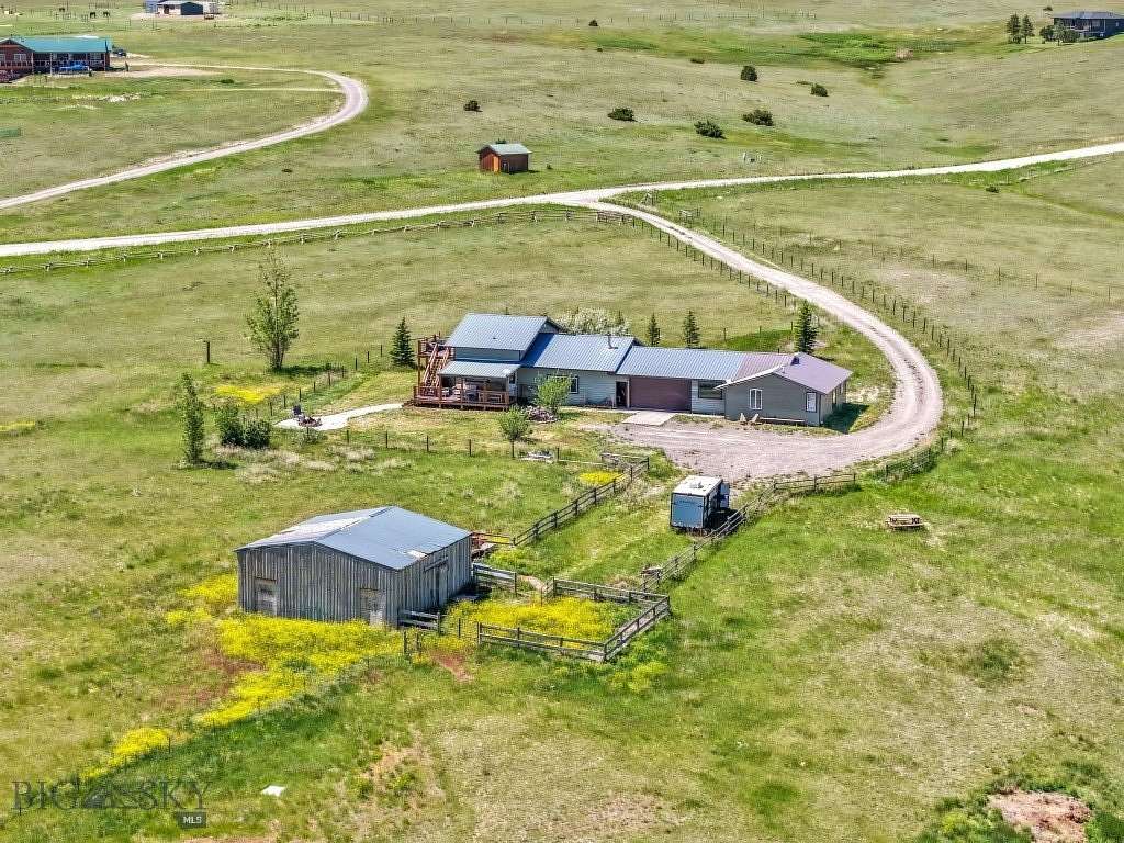 10.1 Acres of Land with Home for Sale in Livingston, Montana