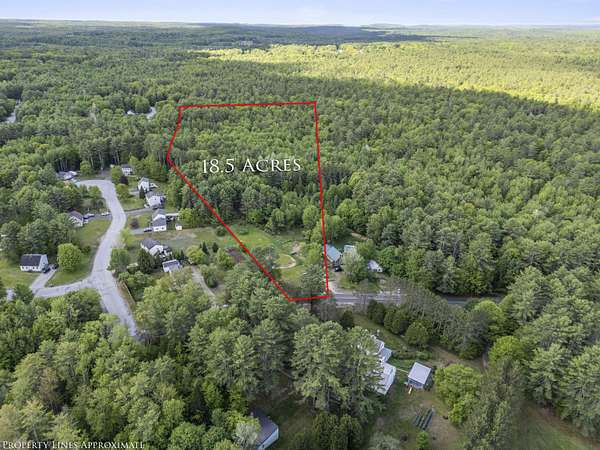 18.5 Acres of Recreational & Residential Land for Sale in Lisbon, Maine