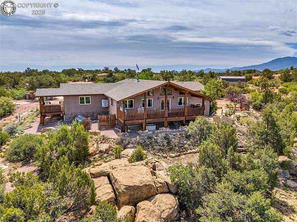35.2 Acres of Recreational Land with Home for Sale in Florence, Colorado