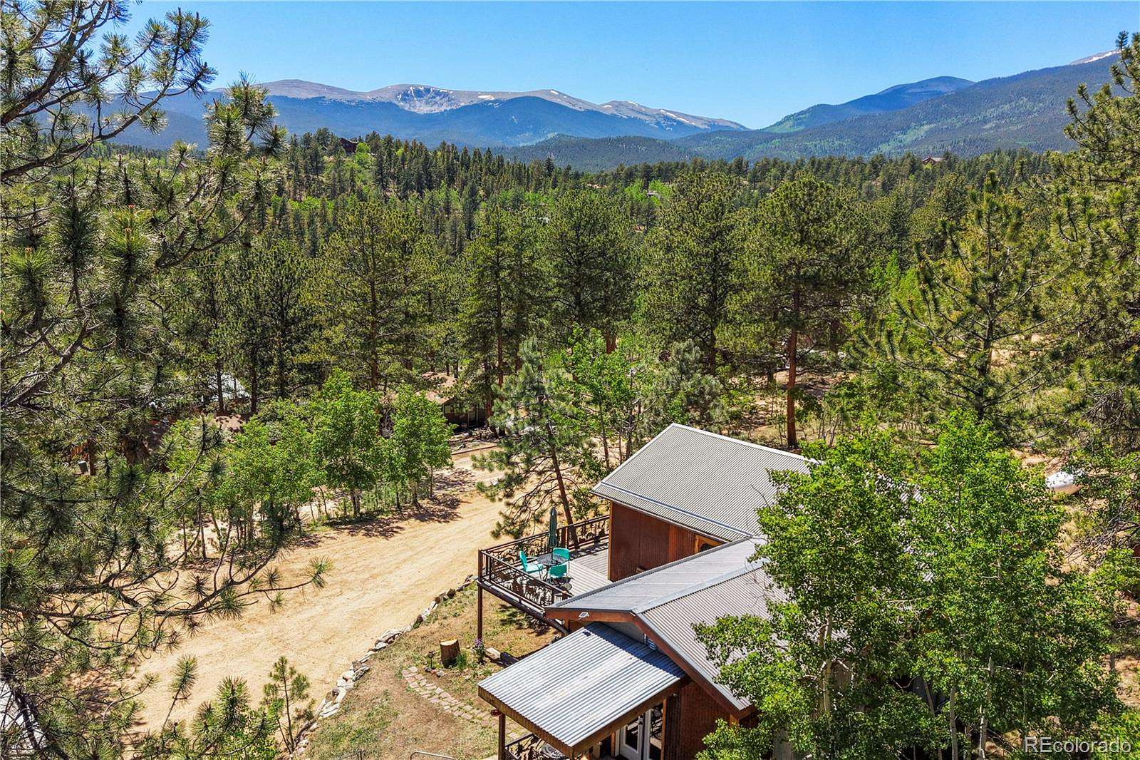 1.55 Acres of Land with Home for Sale in Bailey, Colorado