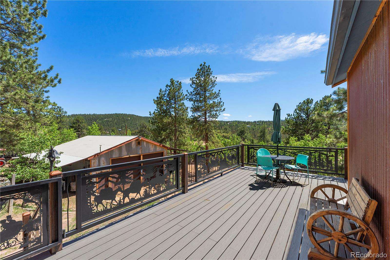 1.55 Acres of Land with Home for Sale in Bailey, Colorado