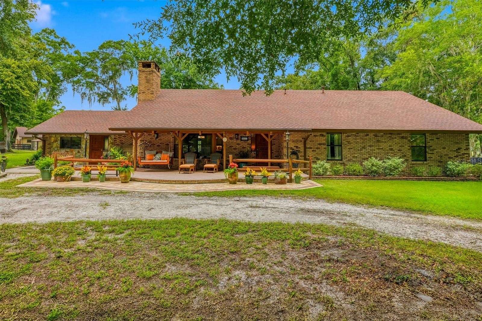 13.8 Acres of Land with Home for Sale in Anthony, Florida