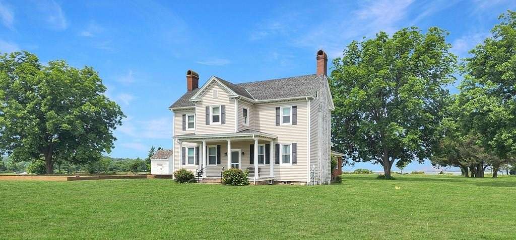94 Acres of Agricultural Land with Home for Sale in Cape Charles, Virginia
