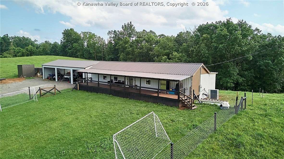 6.56 Acres of Land with Home for Sale in Leon, West Virginia