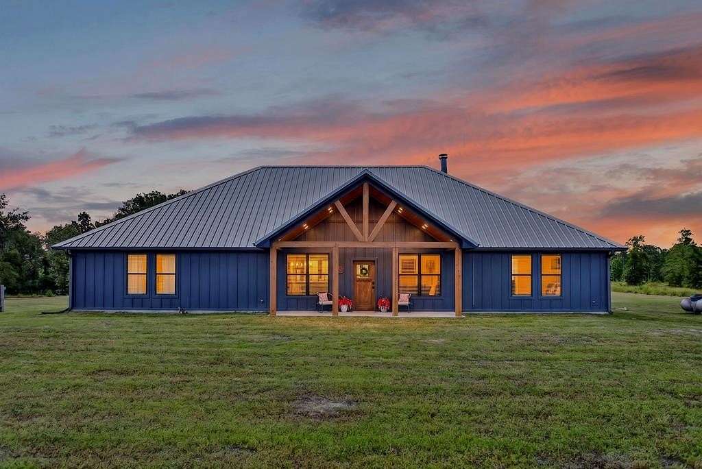 10 Acres of Land with Home for Sale in Apple Springs, Texas