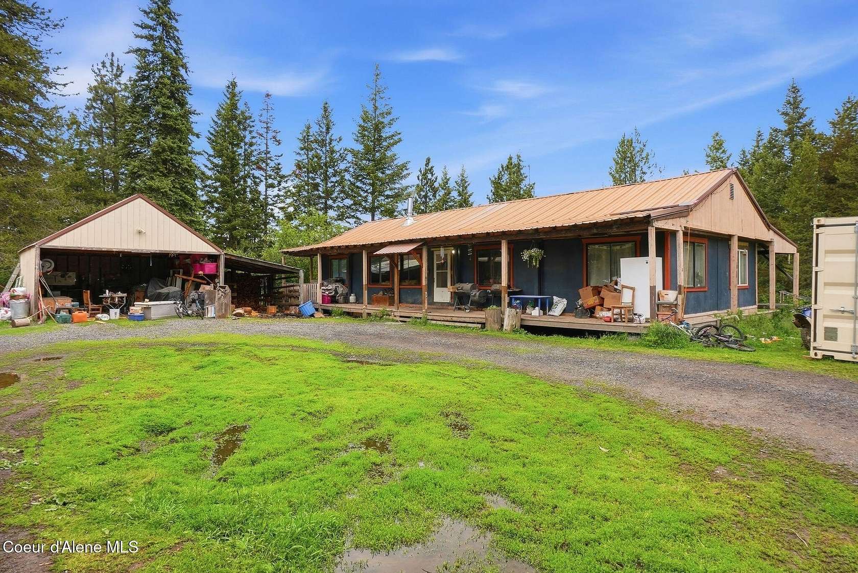 10 Acres of Land with Home for Sale in St. Maries, Idaho