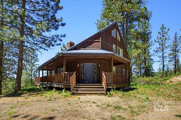 6.33 Acres of Land with Home for Sale in Cascade, Idaho