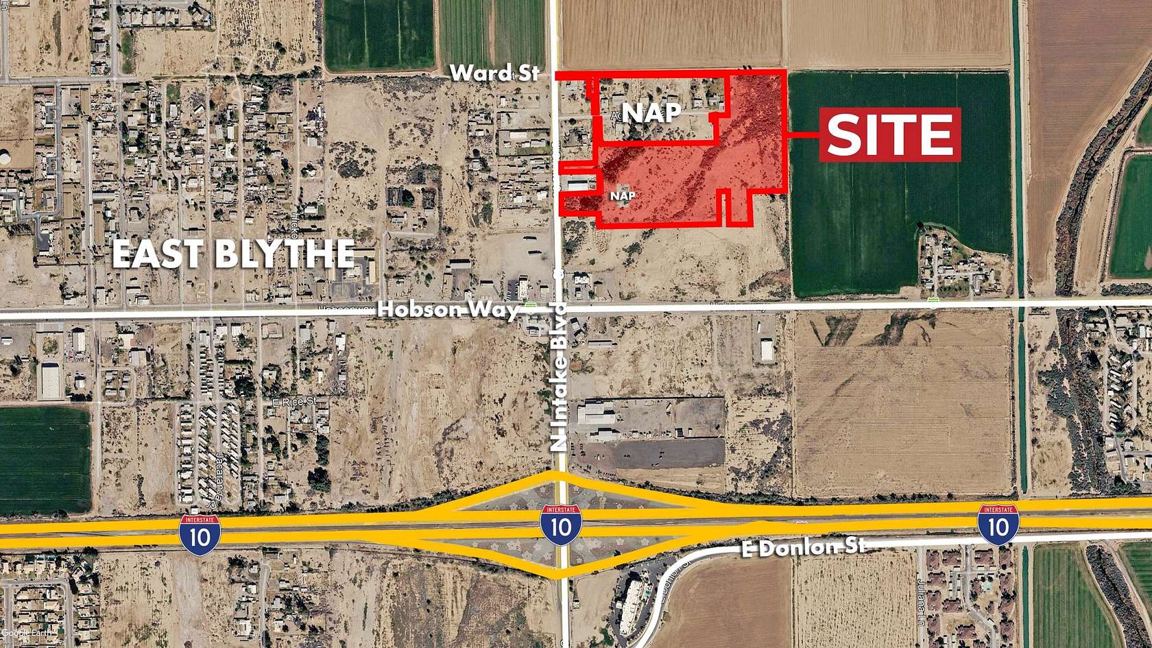 16 Acres of Recreational Land for Sale in Blythe, California