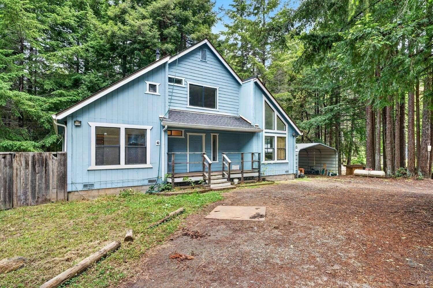 16.1 Acres of Land with Home for Sale in Albion, California