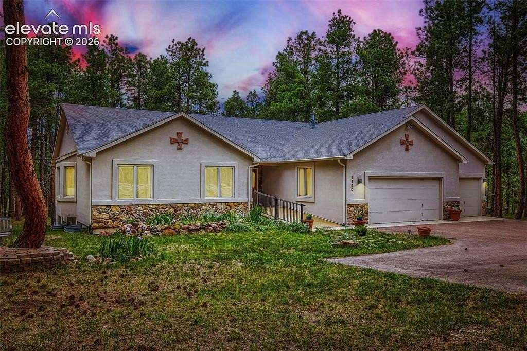 4.82 Acres of Land with Home for Sale in Colorado Springs, Colorado