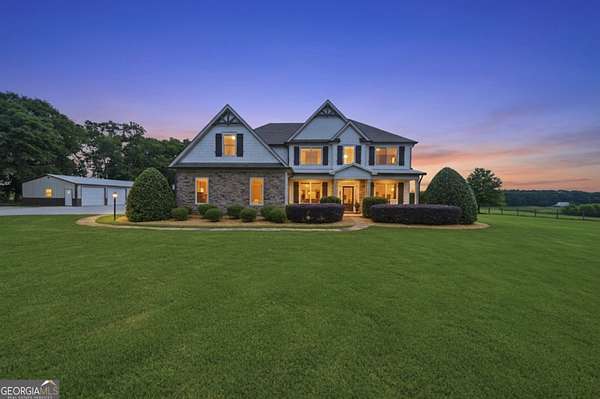 6.34 Acres of Land with Home for Sale in Eatonton, Georgia