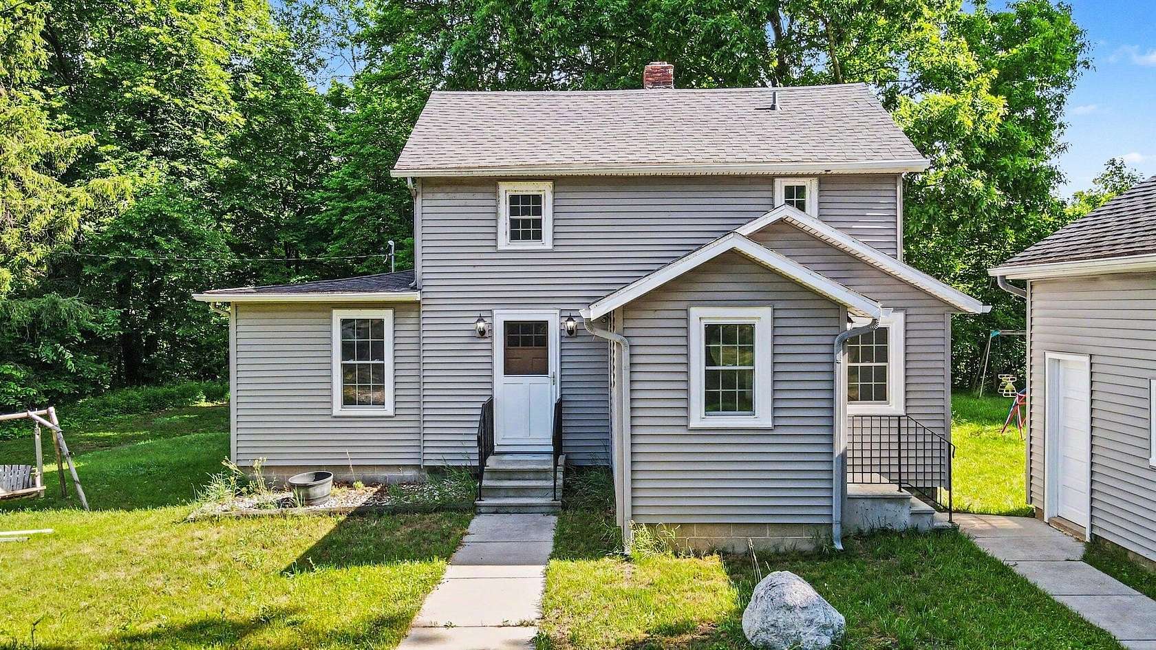 6.5 Acres of Land with Home for Sale in Hastings, Michigan