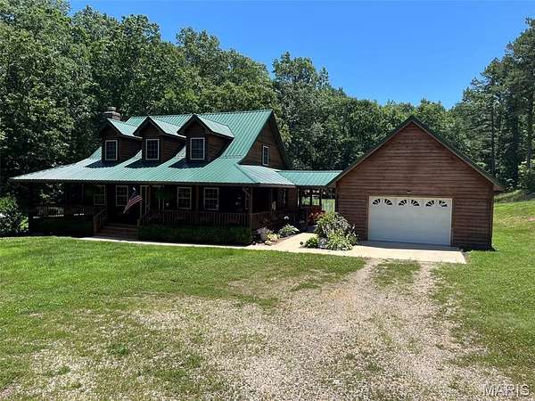 24 Acres of Land with Home for Sale in Piedmont, Missouri