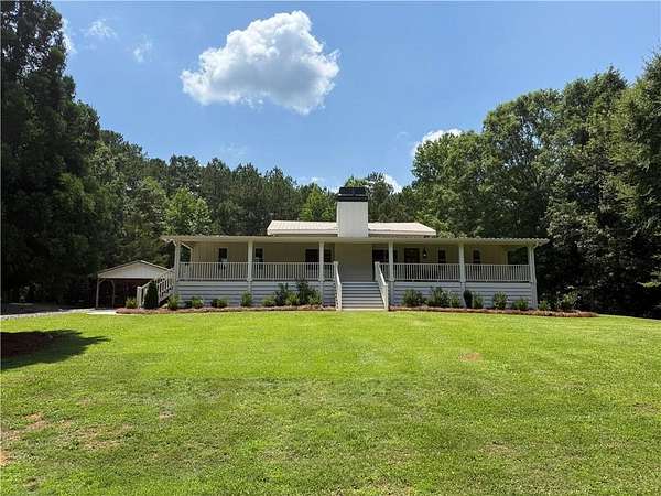 38.5 Acres of Land with Home for Sale in Rockmart, Georgia