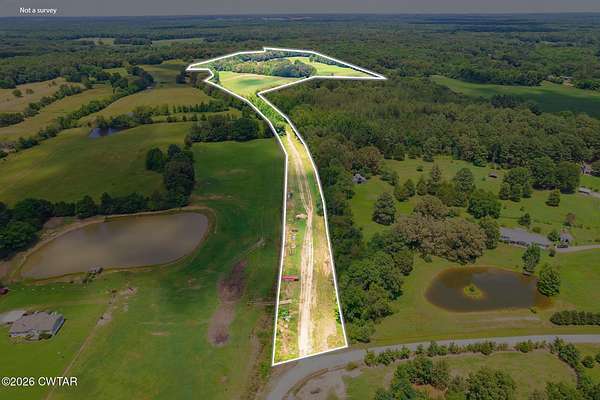46.5 Acres of Recreational Land for Sale in Whiteville, Tennessee