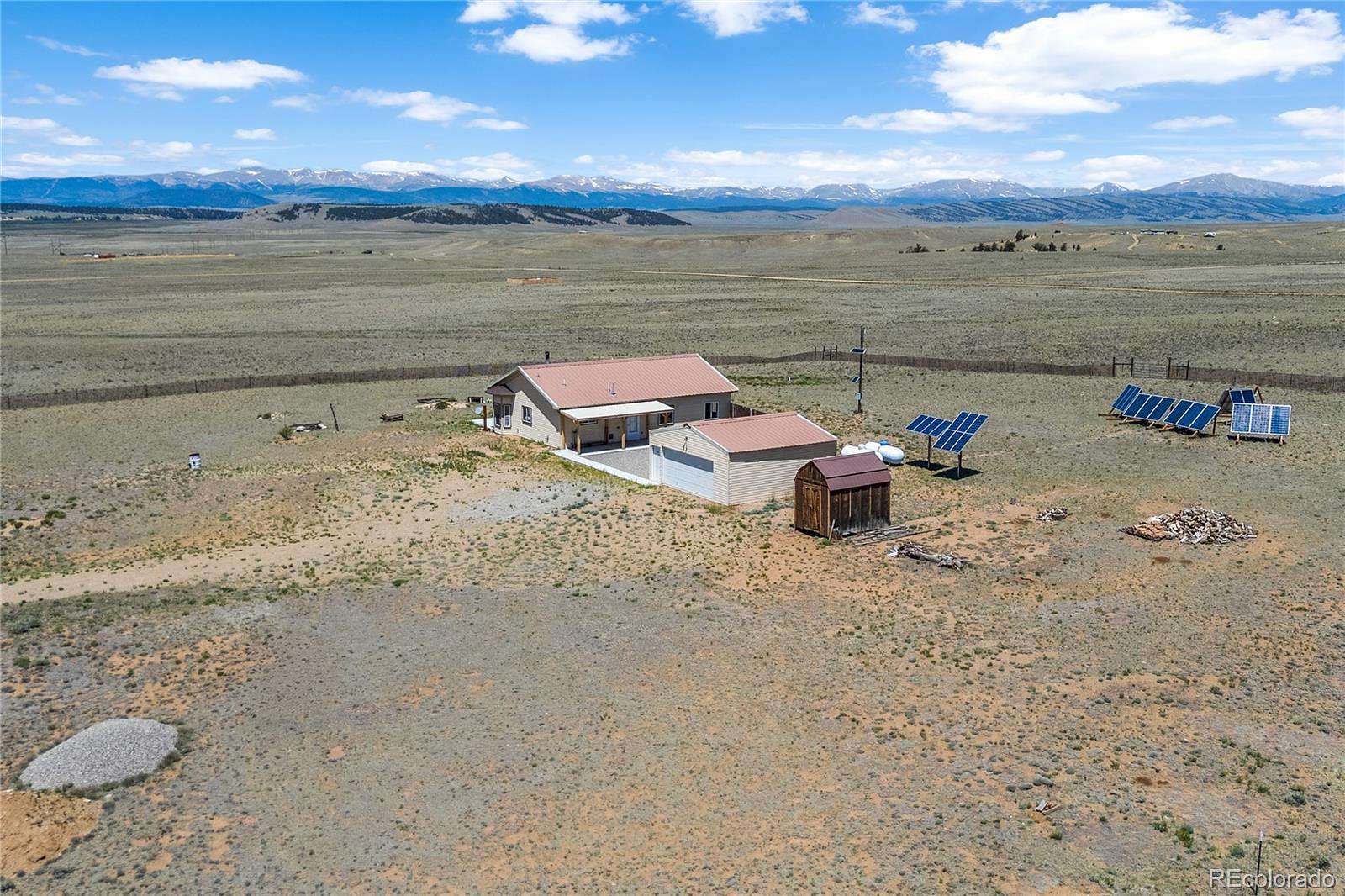5 Acres of Land with Home for Sale in Hartsel, Colorado