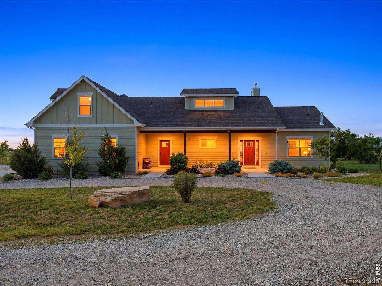 3.36 Acres of Land with Home for Sale in Wellington, Colorado