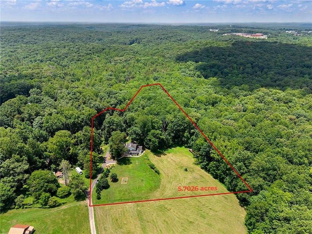 5.7 Acres of Land with Home for Sale in Dawsonville, Georgia