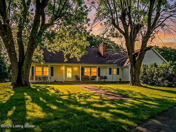 39 Acres of Agricultural Land with Home for Sale in Waddy, Kentucky