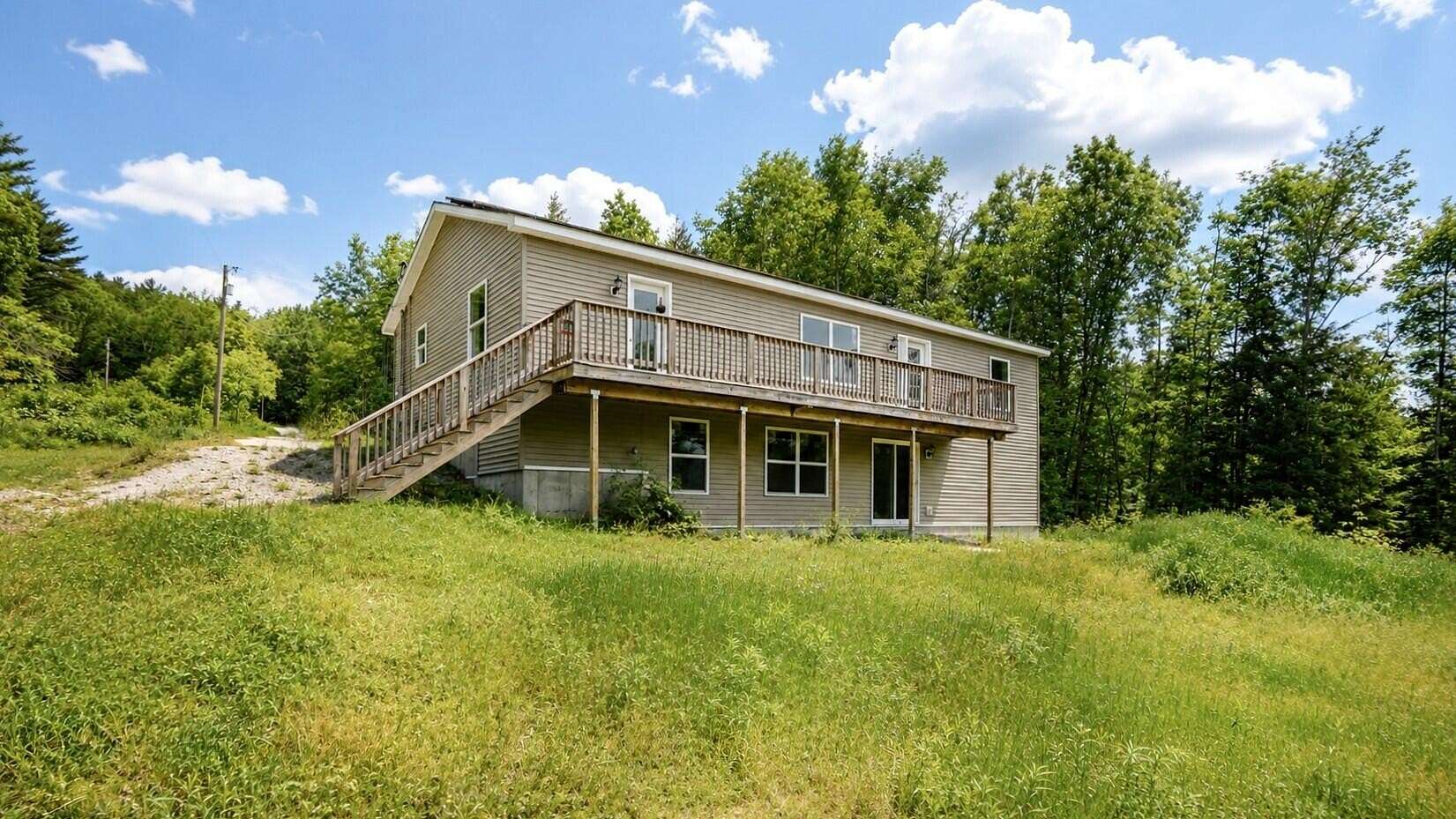 3.52 Acres of Land with Home for Sale in Harrison, Maine